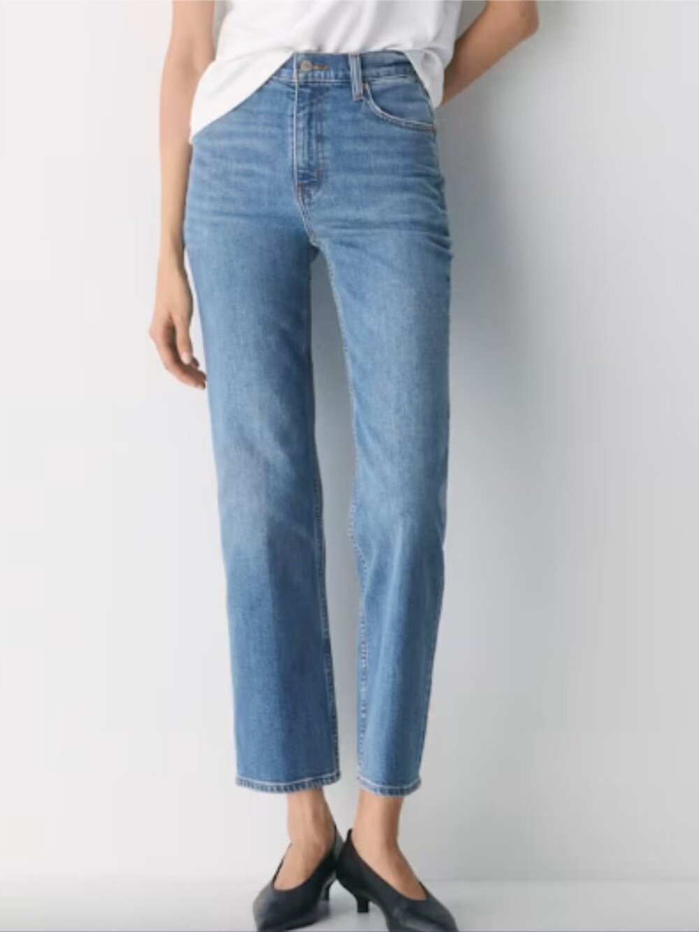 Aritzia Denim Forum The Arlo Hi-Rise Straight Jean 26L Size 23